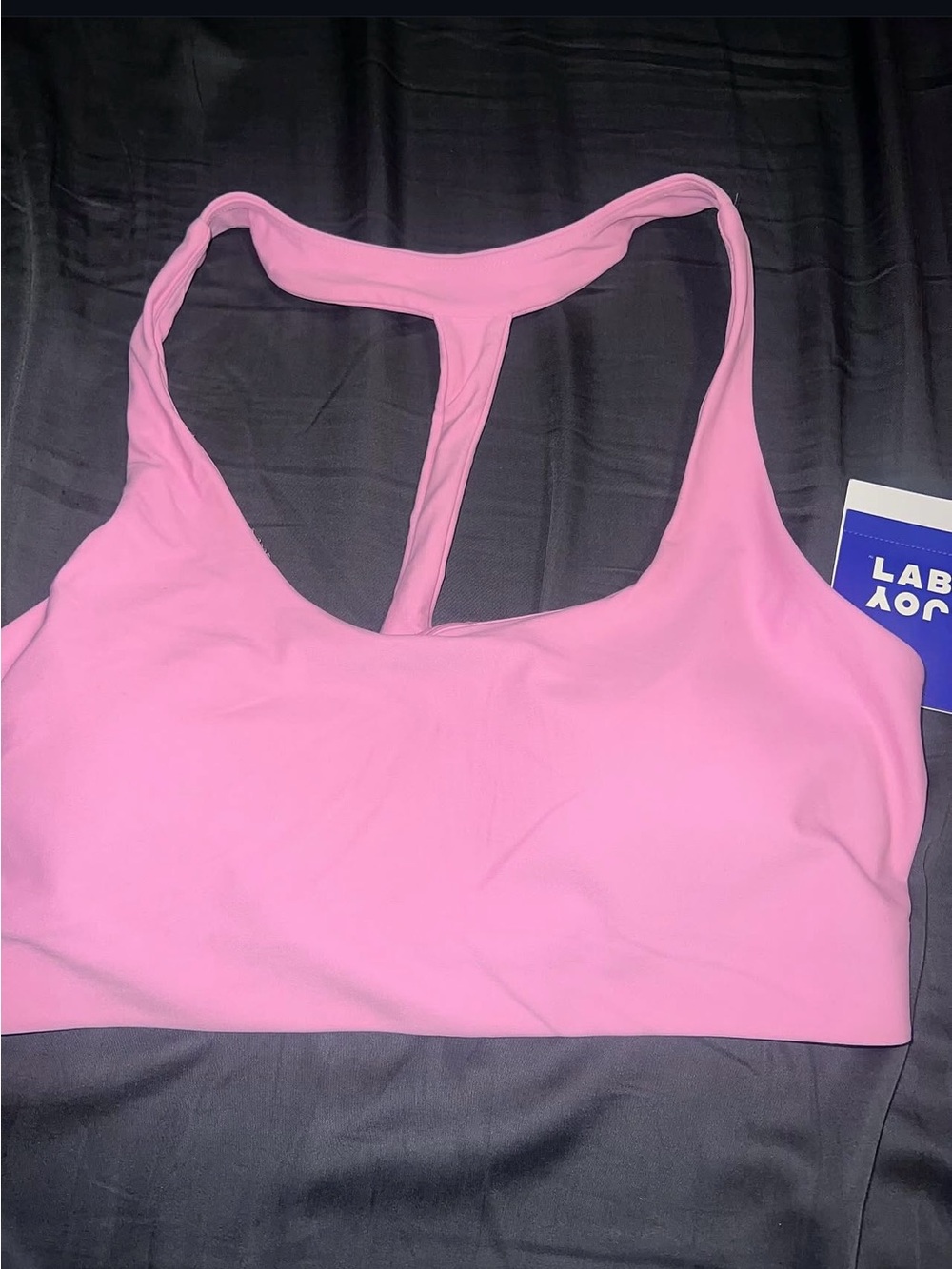 Pink Racerback Active Wear Top - Picture 1 of 2